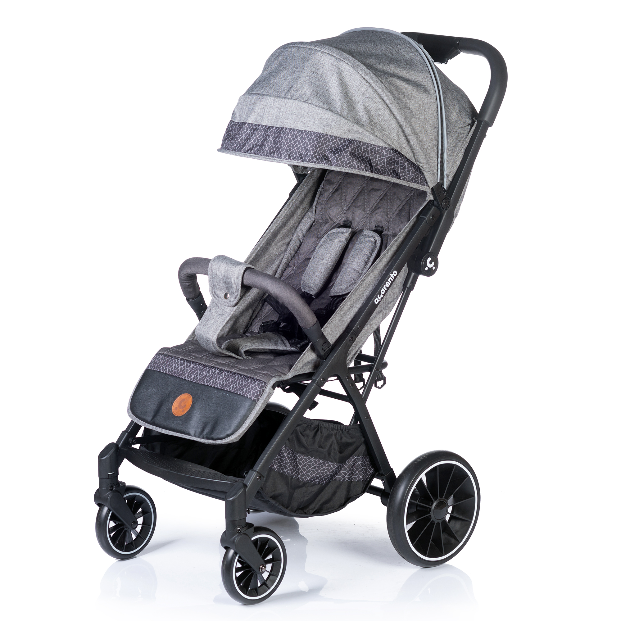 Коляска прогулочная Acarento Antero серый - фото 10