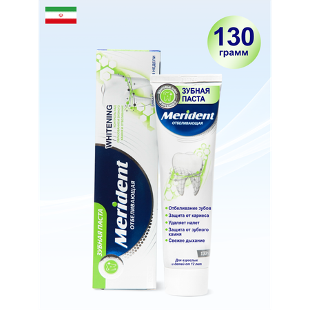 Зубная паста MERIDENT с фтором мята