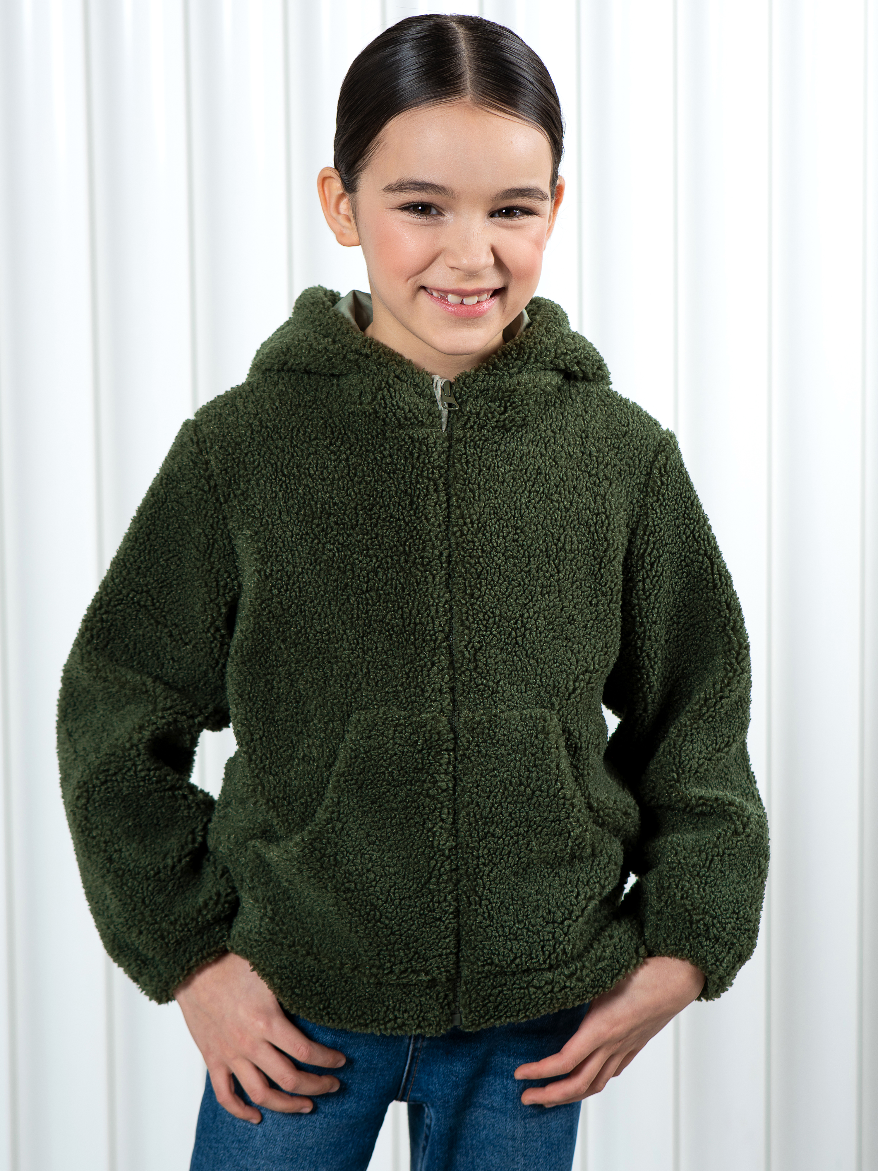 Толстовка LisaWeta FC-01-24 хаки - фото 12