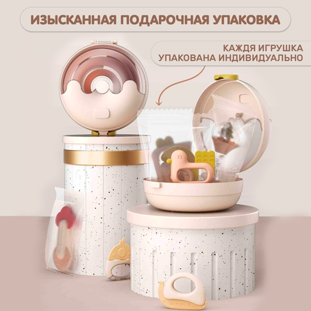 Игрушка LUCHINA toys погремушка