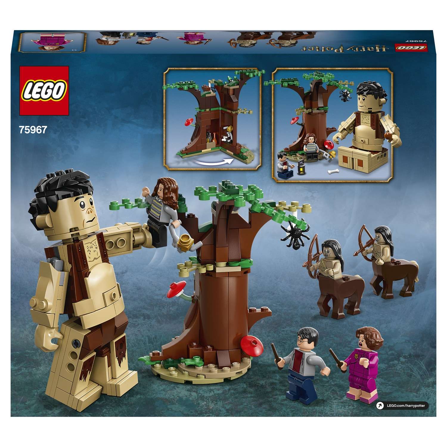 Конструктор LEGO Harry Potter Грохх и Долорес Амбридж блочный - фото 3
