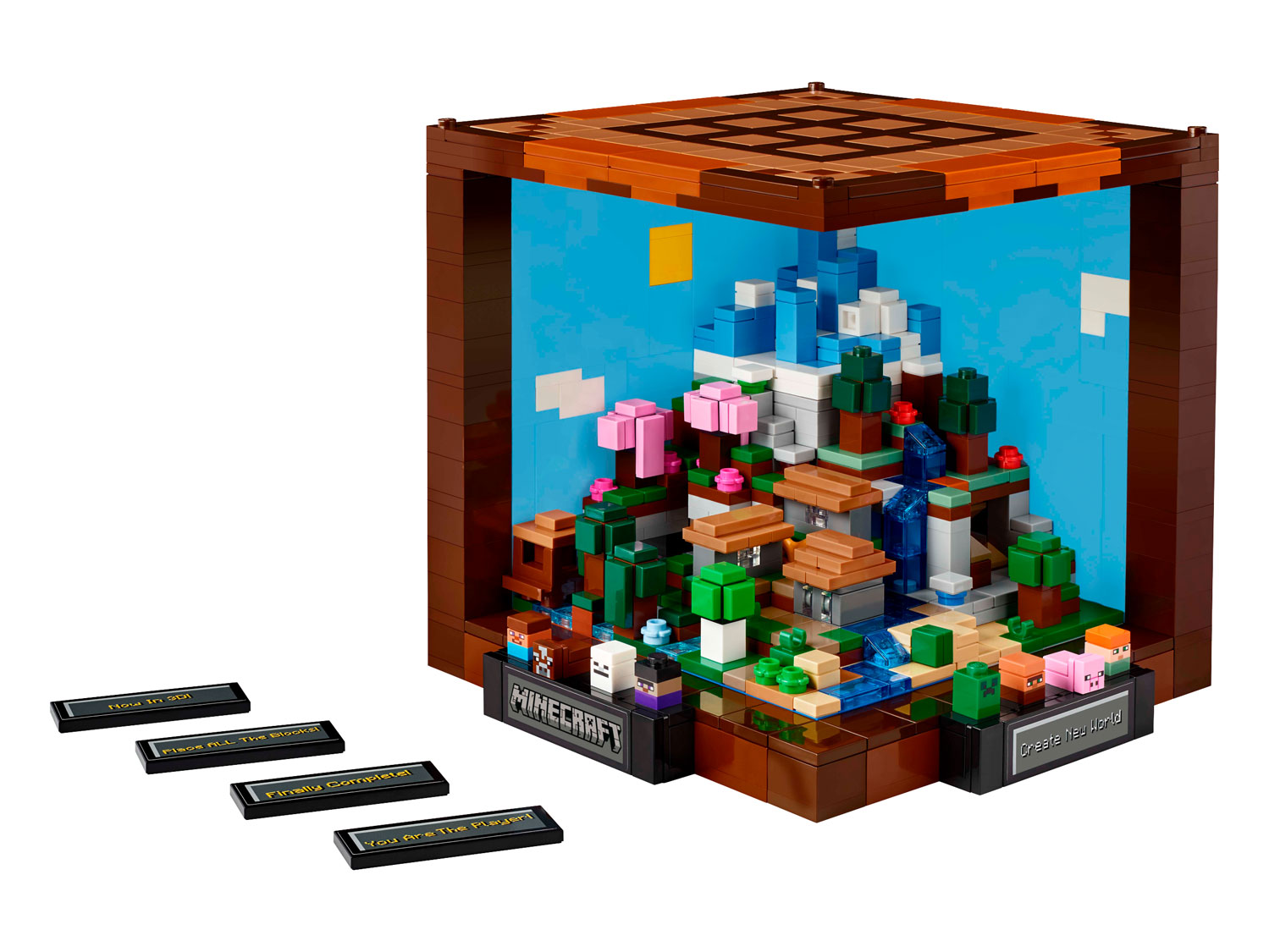 Конструктор LEGO Minecraft Культовый Верстак 1195 дет. - фото 2
