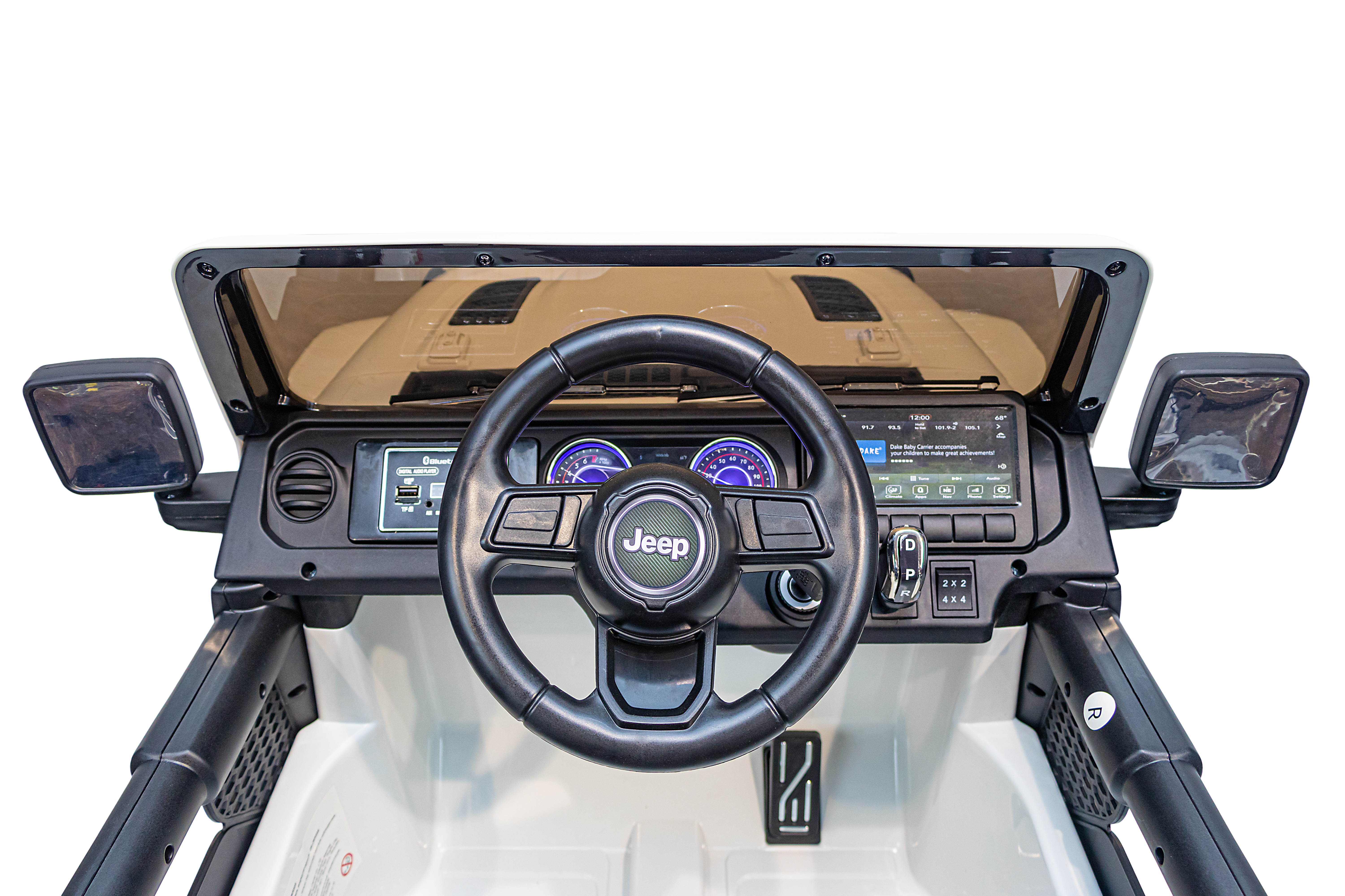 Электромобиль TOYLAND Jeep колеса EVA, ПОЛНЫЙ ПРИВОД С пультом ДУ - фото 15