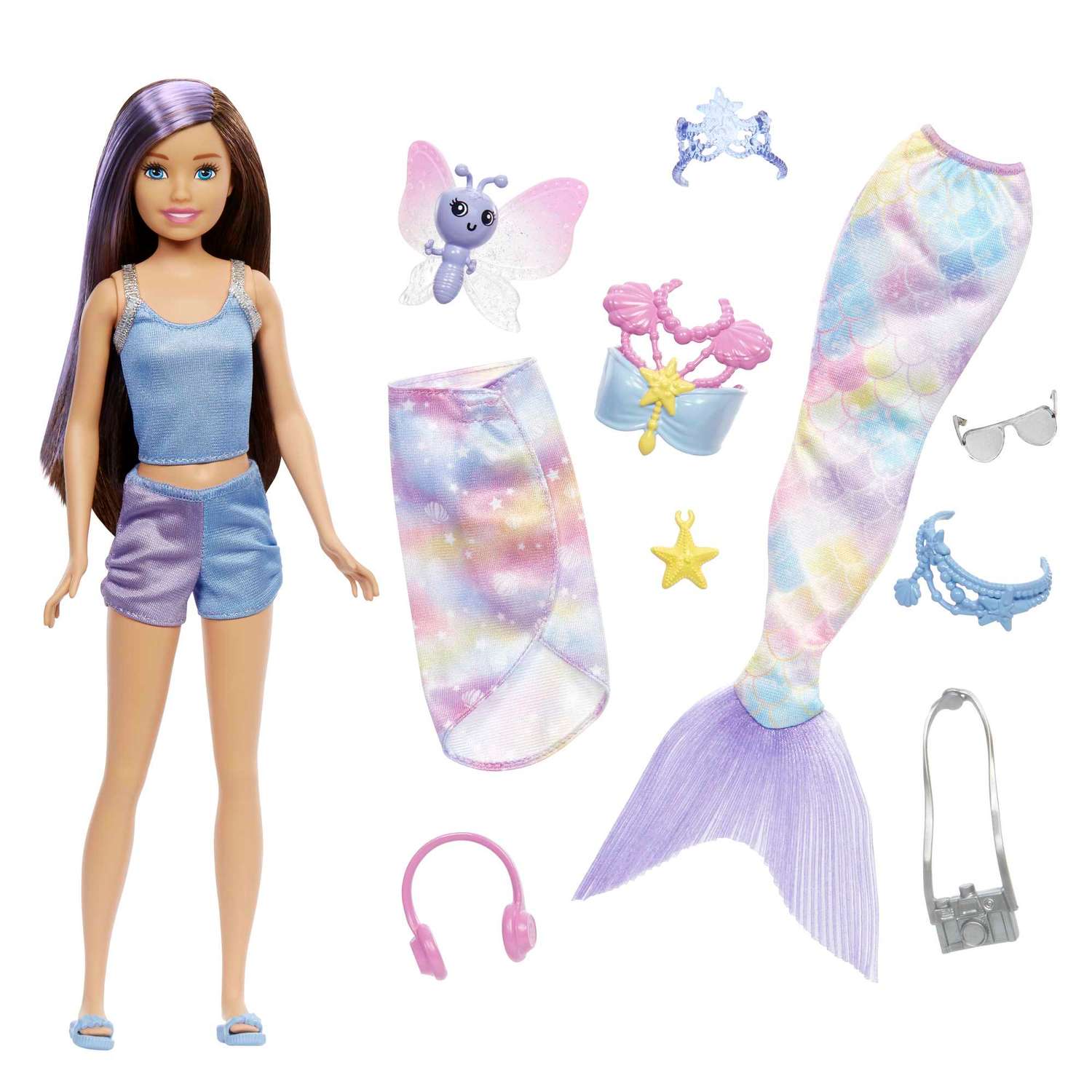 Кукла модельная Barbie HHG54 - фото 6