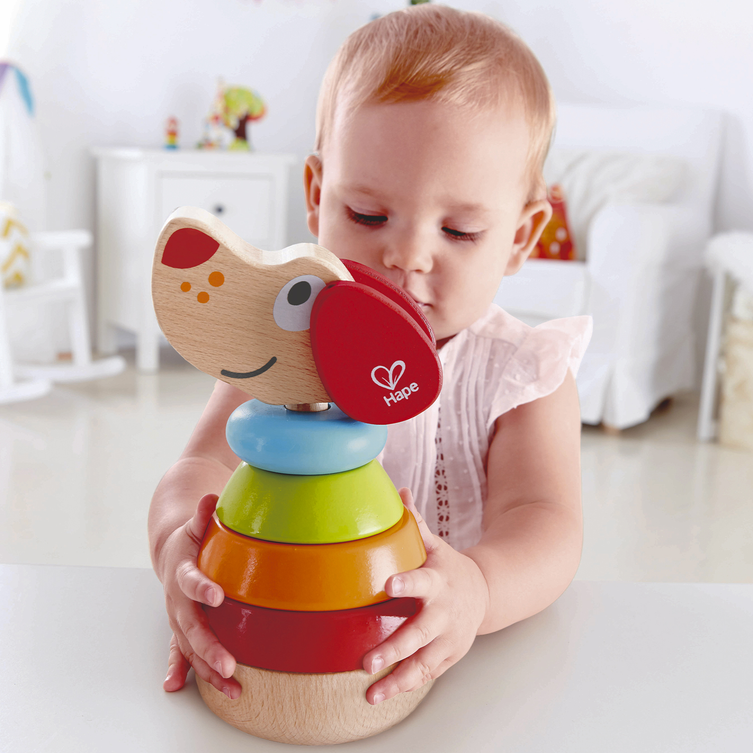 Игрушка Hape пирамидка - фото 1