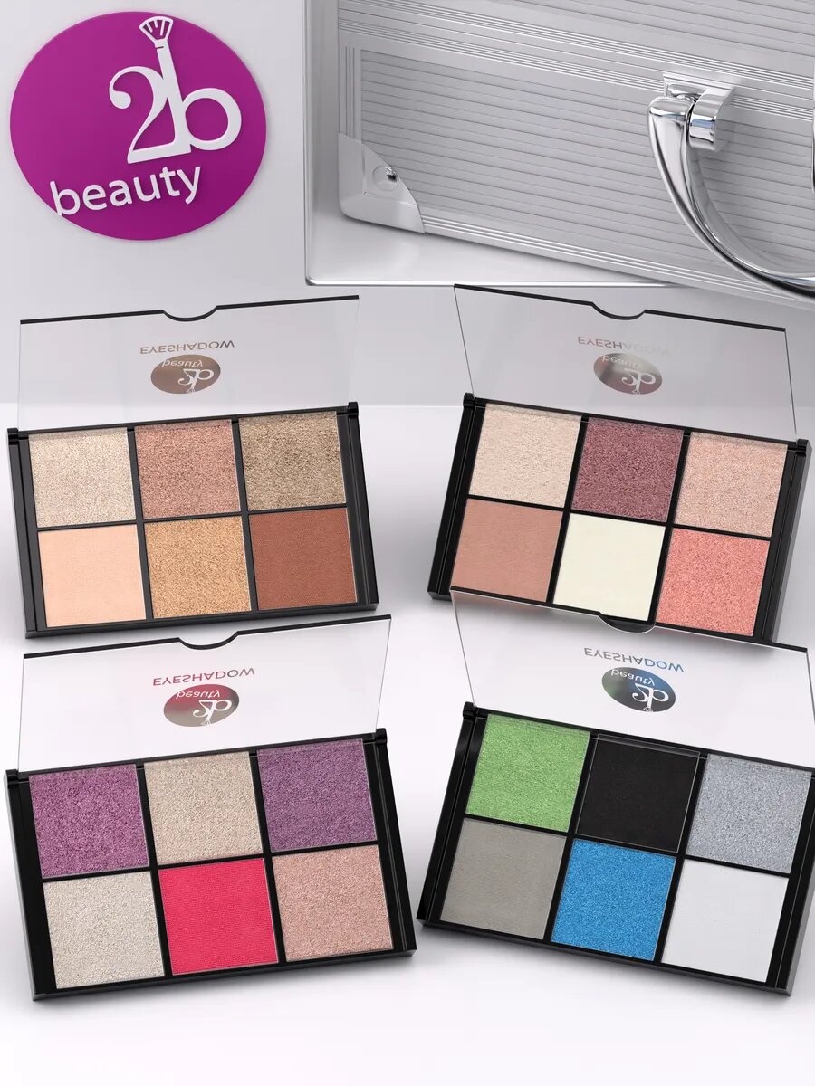 Подарочный набор декортивной косметики 2B Beauty Shine - фото 3