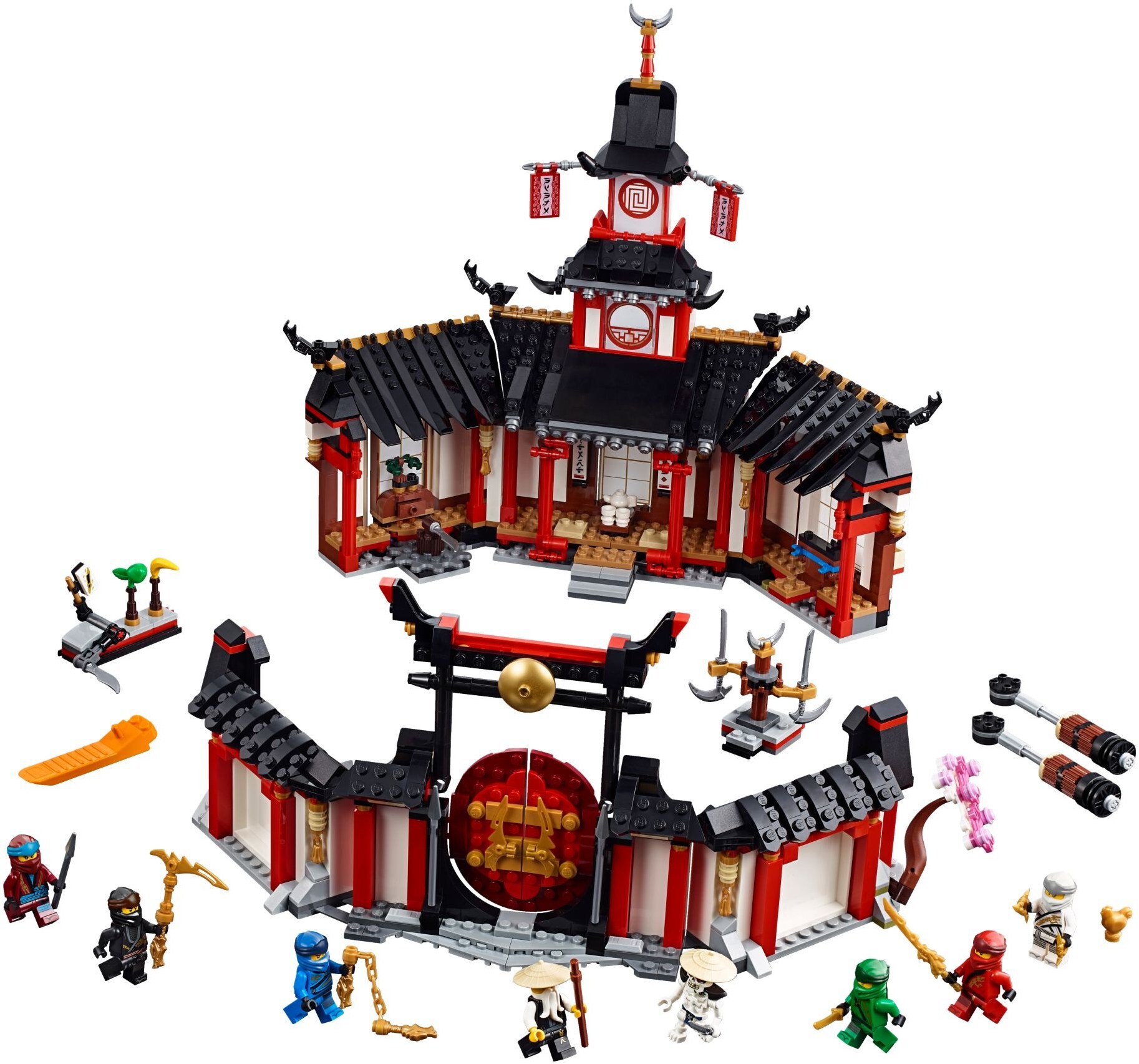 Конструктор LEGO NINJAGO Монастырь Кружитцу 1070 дет. - фото 2