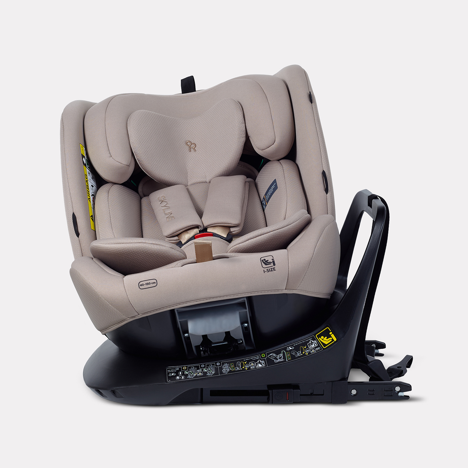 Автокресло Rant Skyline isofix Isofix 0+/1/2/3 (0-36 кг) бежевый - фото 5