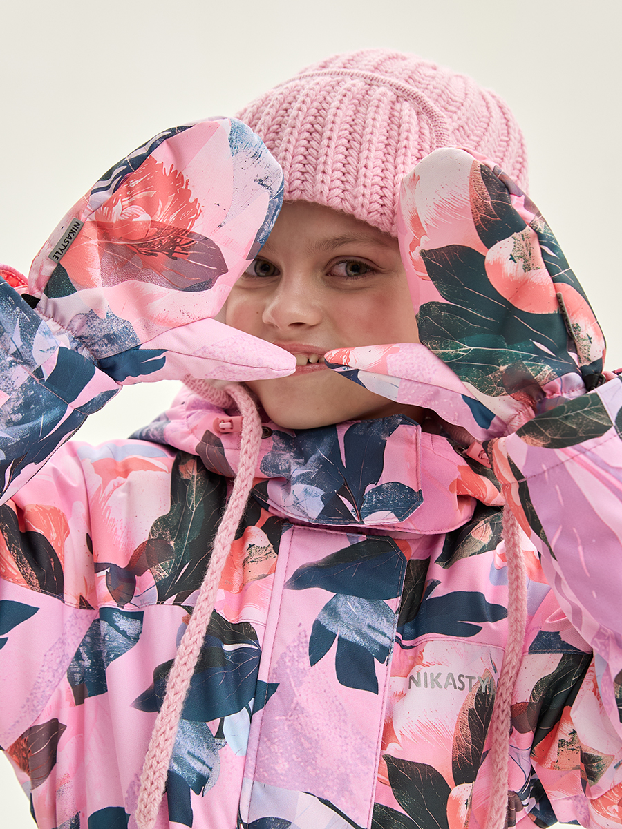 Варежки NIKASTYLE 14з17625 розовый - фото 3