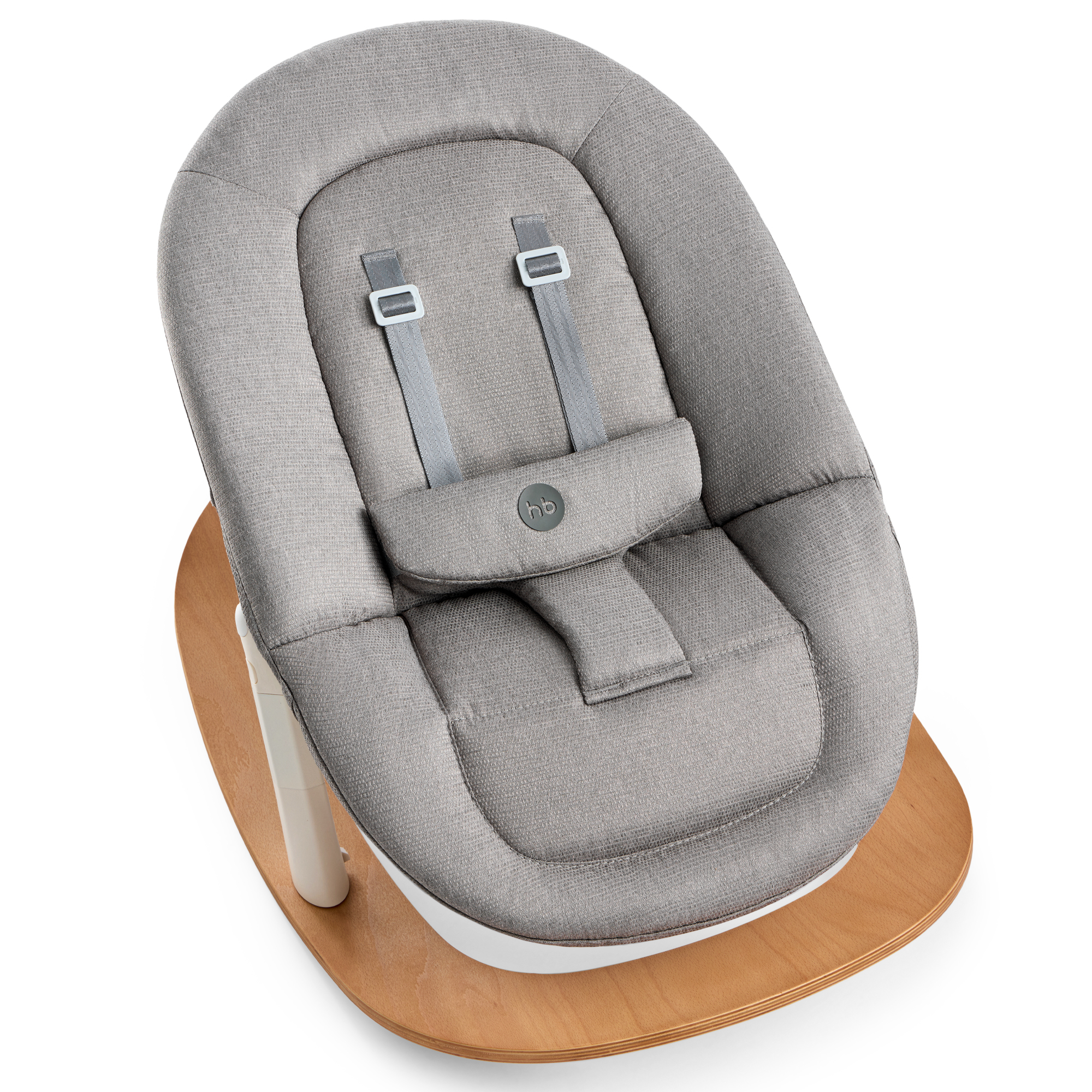 Шезлонг Happy Baby Hammy серый - фото 4