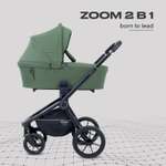 Коляска 2в1 MOWbaby Zoom 2в1, olive хаки