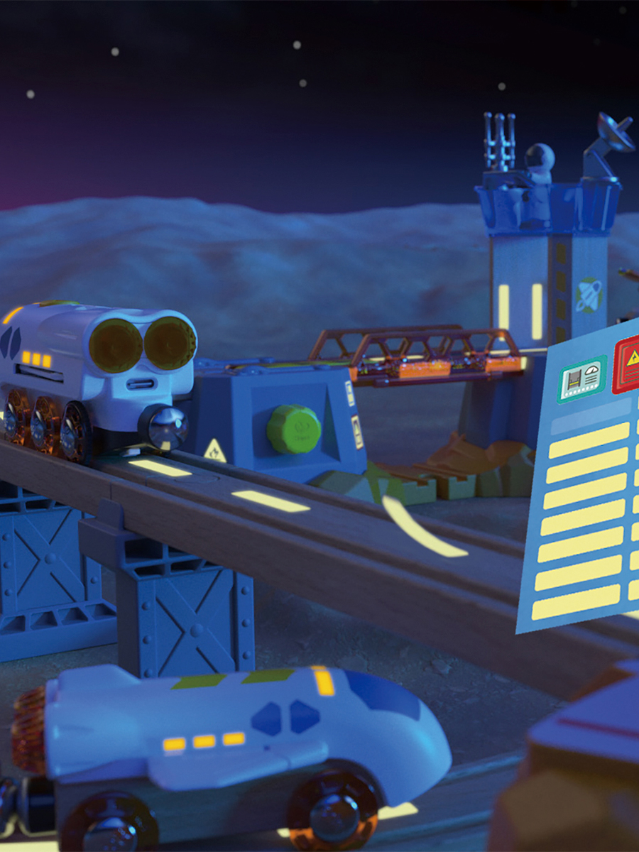 Набор железнодорожный Hape E3798_HP - фото 8