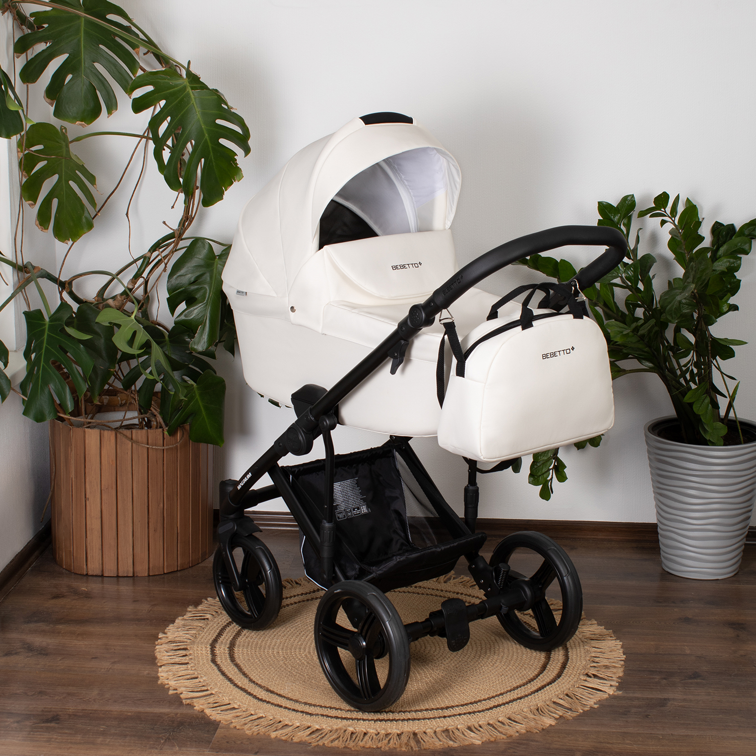 Коляска 2в1 Bebetto Magnum Light Pro - фото 12