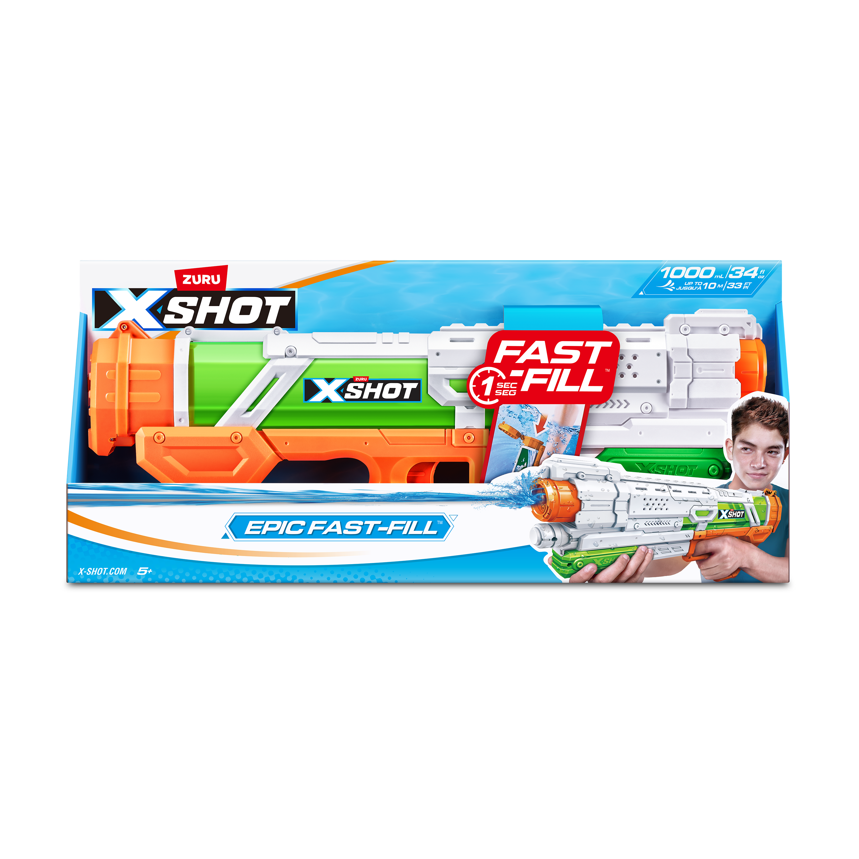 Бластер водный Zuru XSHOT  - фото 8