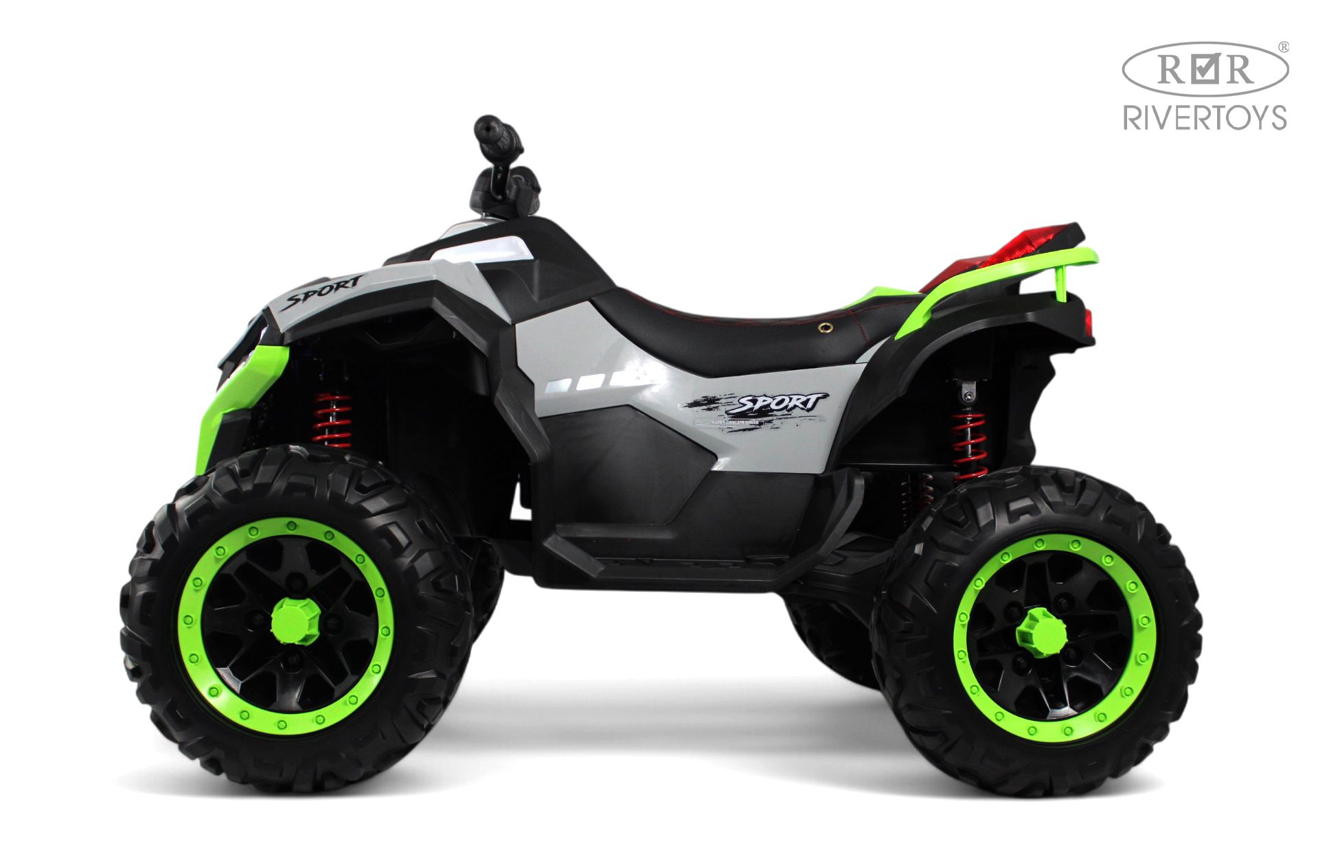 Электромобиль RIVERTOYS Z888VO-GREY С пультом ДУ - фото 2