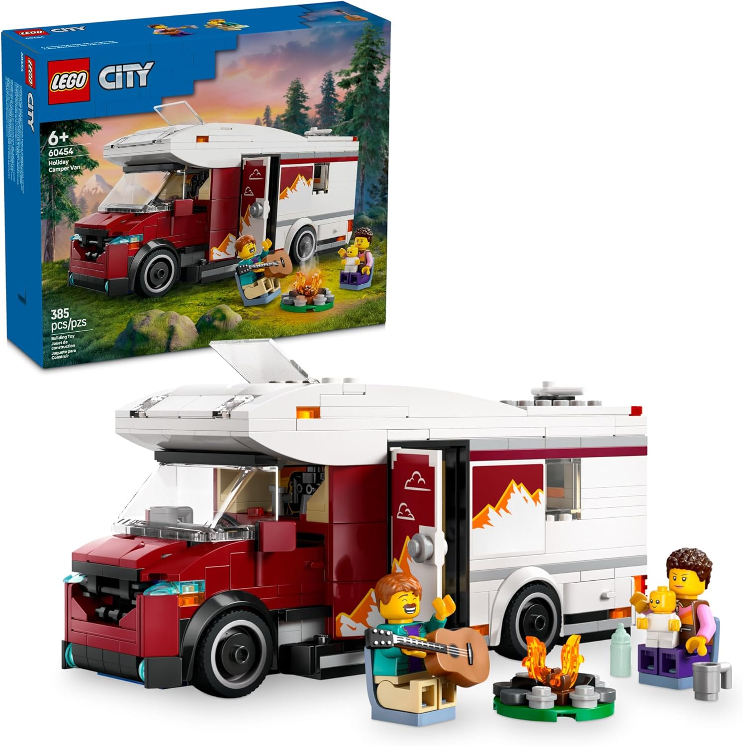 Конструктор LEGO City Фургон для путешествий 385 дет. - фото 1