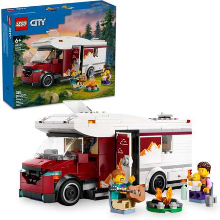 Конструктор LEGO City Фургон для путешествий блочный