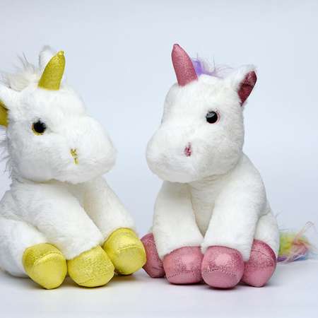 Игрушка мягкая MOLLI Единорог Золото 35 см 7945SW_MT