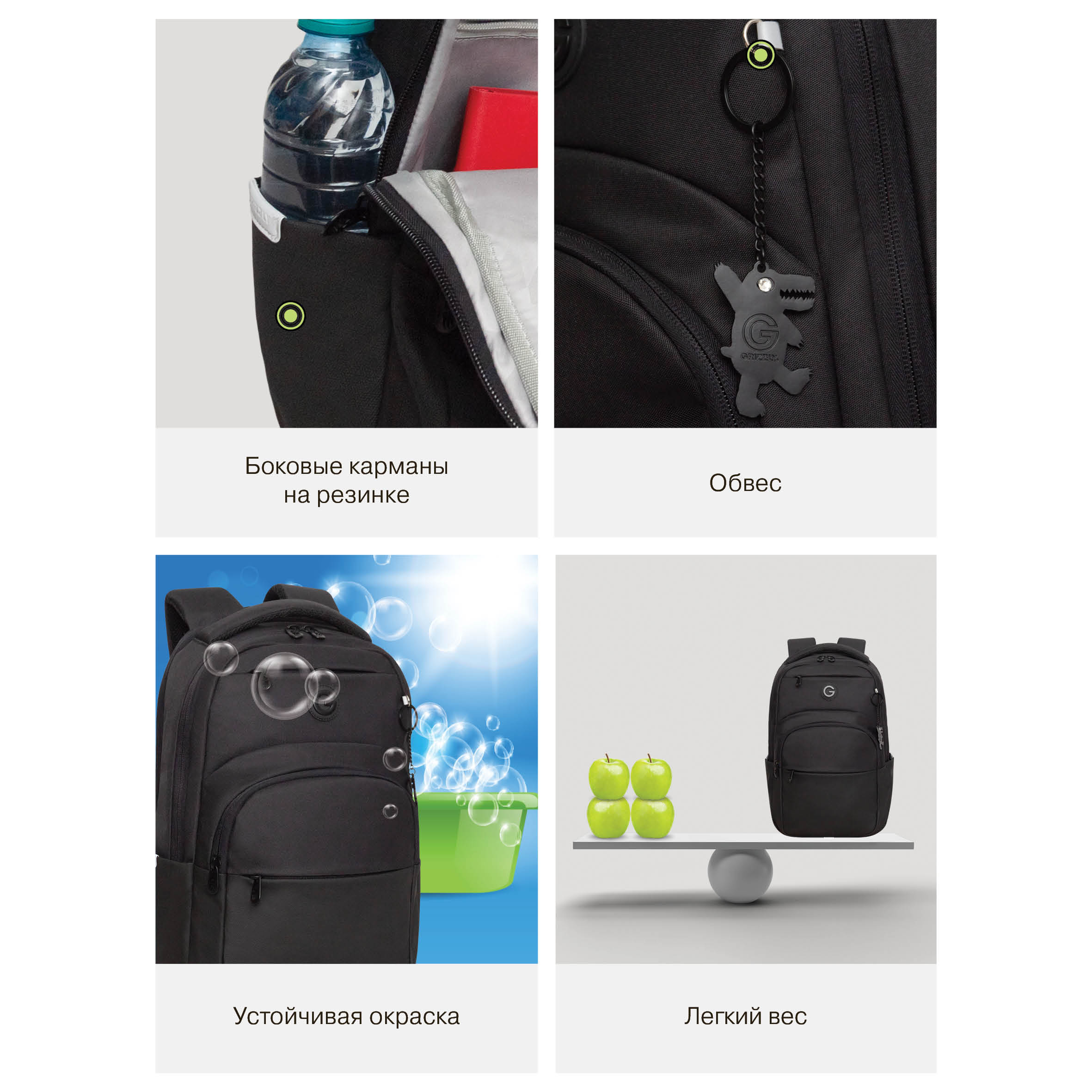 Рюкзак Grizzly Для девочки - фото 15
