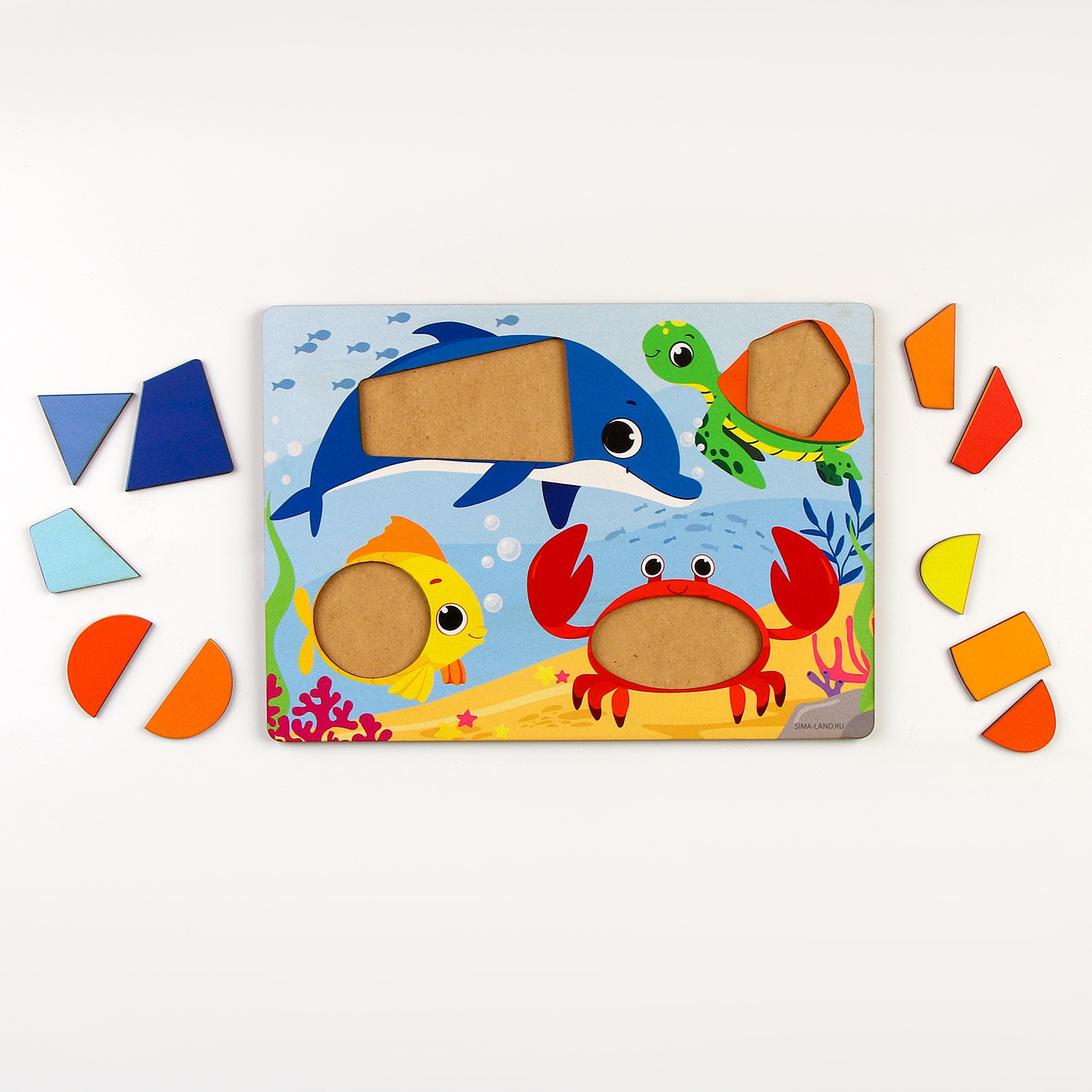Настольная игра Лесная мастерская Морской мир - фото 4
