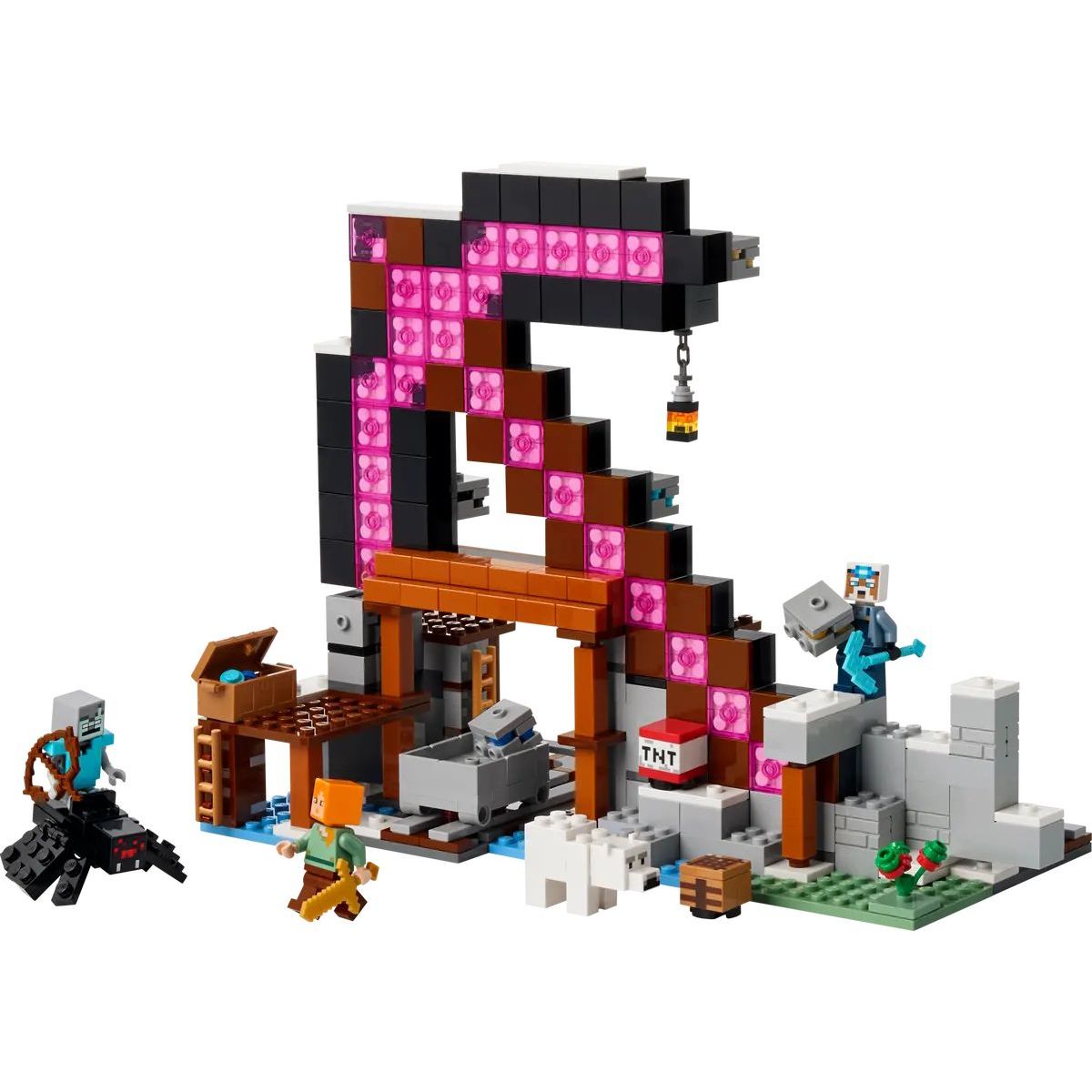 Конструктор LEGO Minecraft Шахта кирки 530 дет. - фото 2