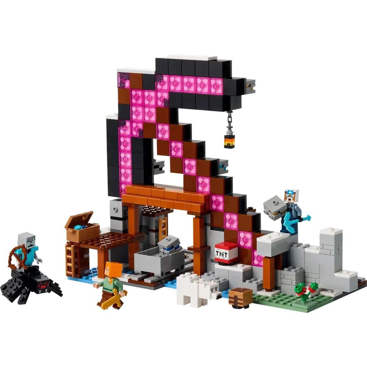 Конструктор LEGO Minecraft Шахта кирки - фото 2