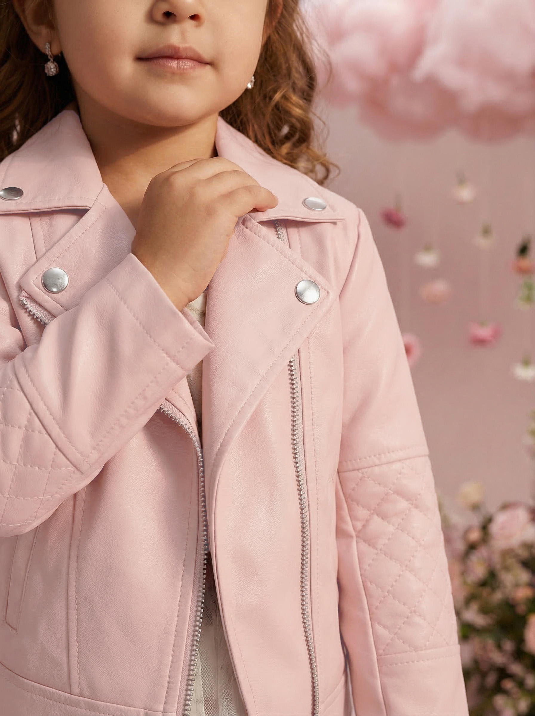 Куртка кожаная Artcher Jacket0003rose - фото 5