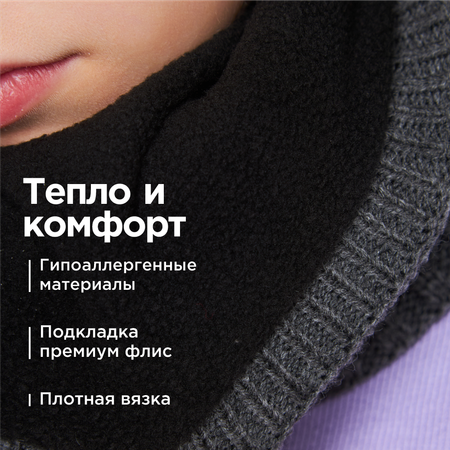 Шапка и снуд Wloo