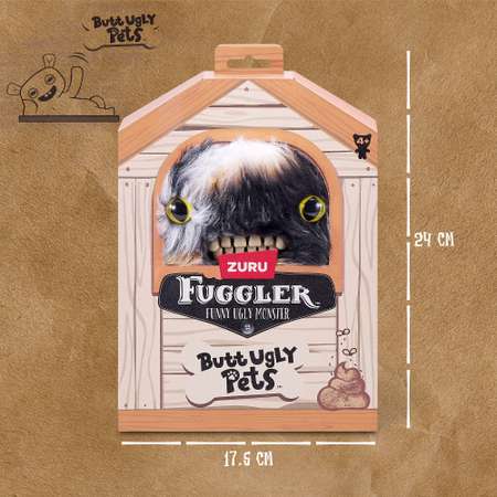 Мягкая игрушка FUGGLER котик Кот Калико Милашки-питомцы 24 см