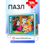 Пазл Рыжий кот классический