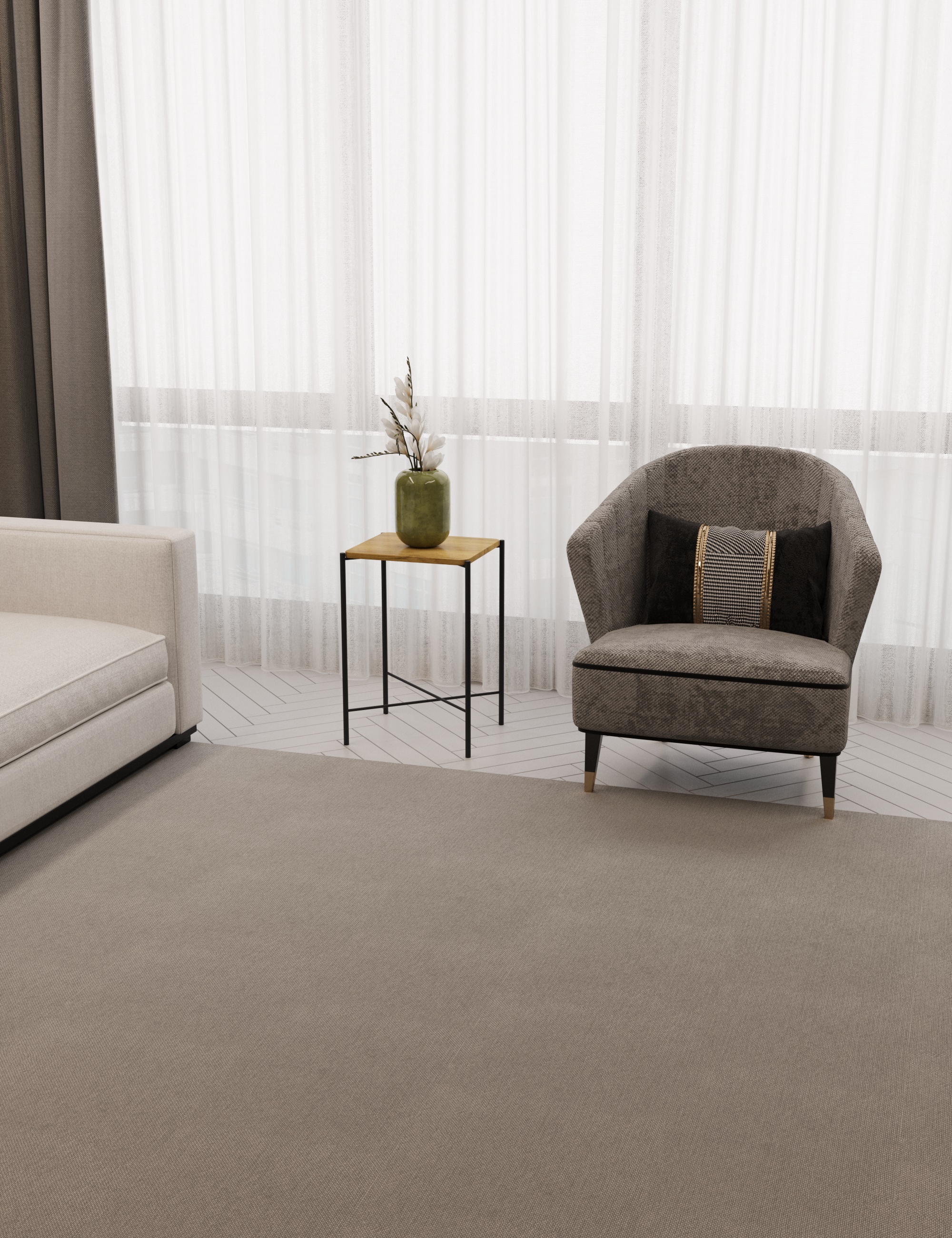 Стол журнальный SLINE Лори Секвойя крем - фото 8