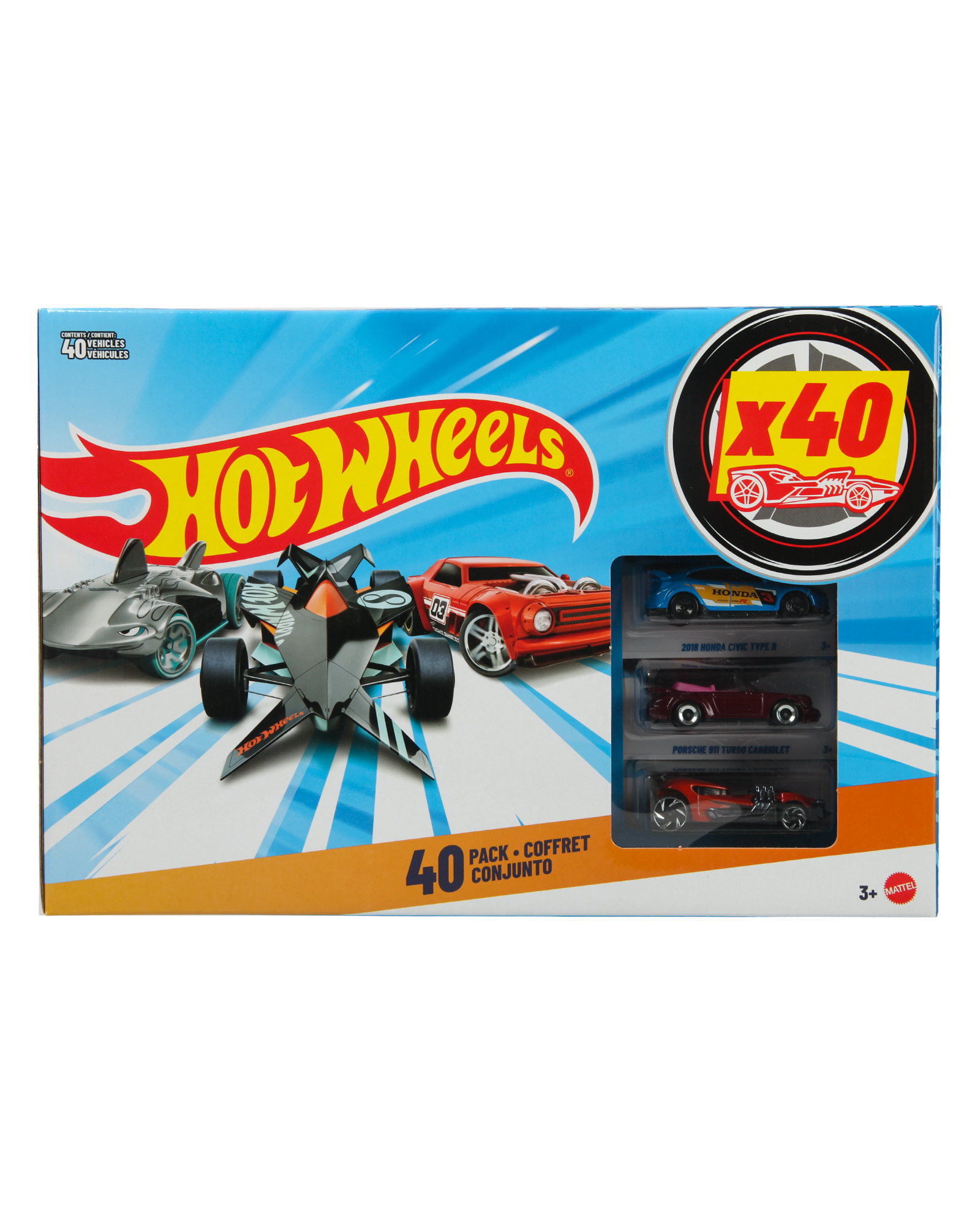 Игровой набор Hot Wheels 40 машинок 1:64 JDW08 - фото 6