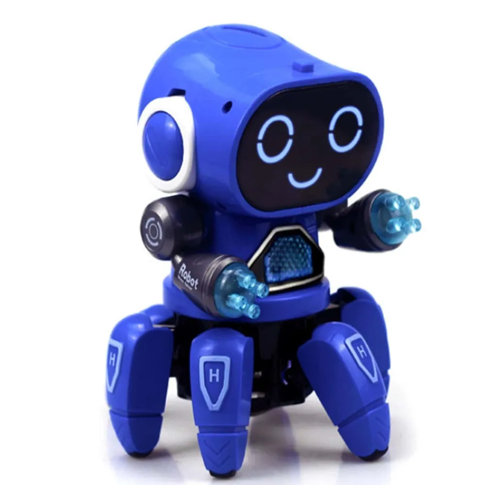 Робот РУ Junfa Toys танцующий со светом и звуком - фото 8