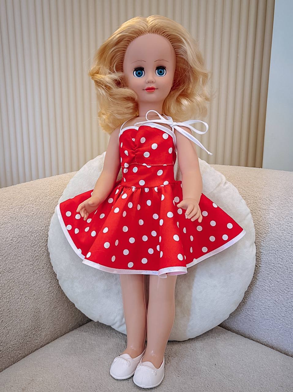 Кукла большая (ростовая) СТРАНА КУКОЛ говорящая Стелла высота 60 см 13-С-23 - фото 19