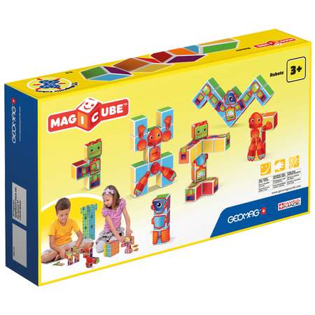 Конструктор Geomag MagiCube Роботы магнитный