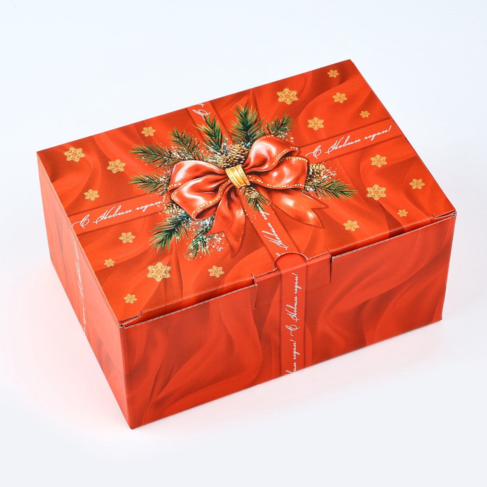 Коробка складная Дарите Счастье "Роскошный бант", 22 х 15 х 10 см - фото 2