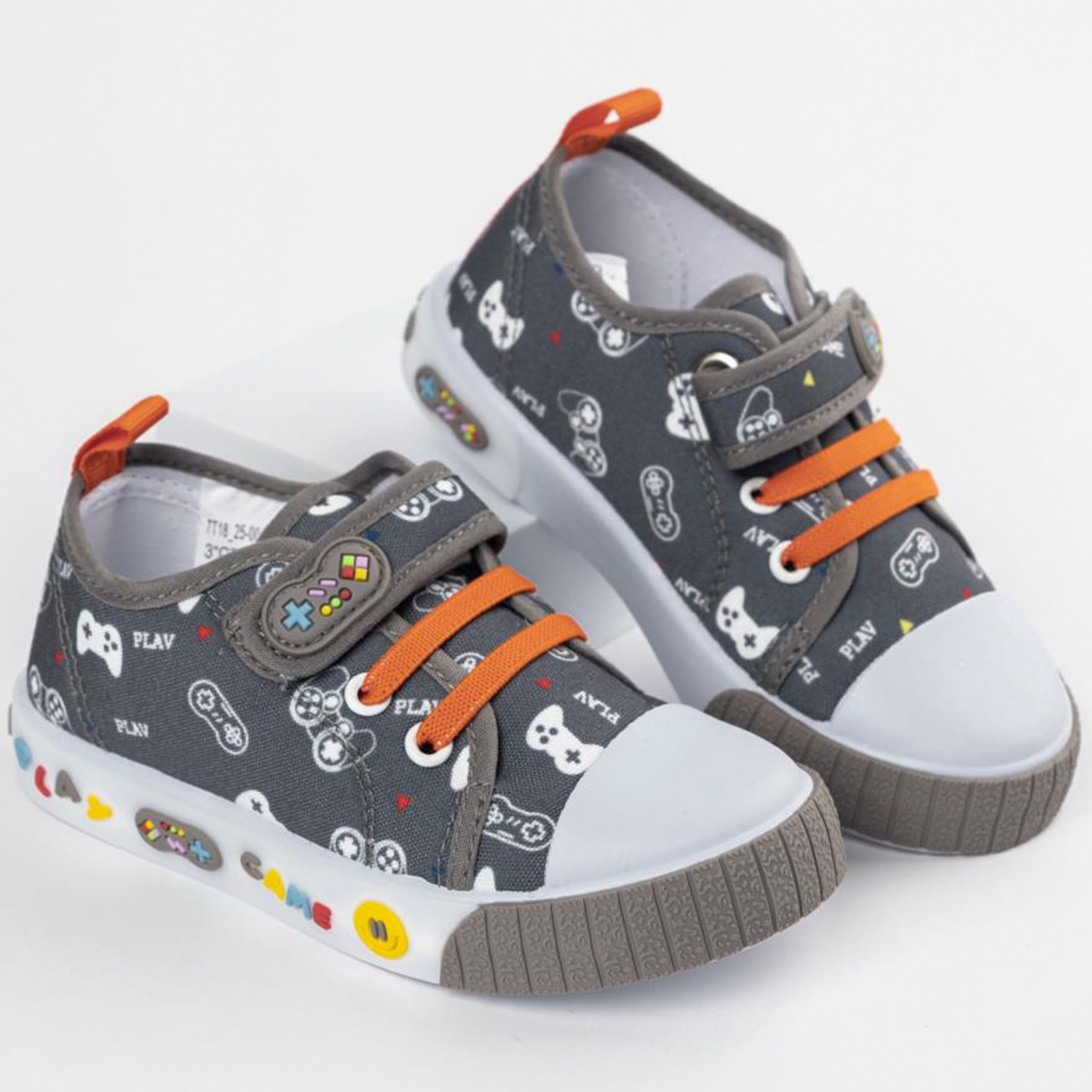 Кеды TikkaGo 7T18_25-001_grey - фото 1