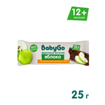 Батончик фруктовый BabyGo яблочный 25 г с 12месяцев