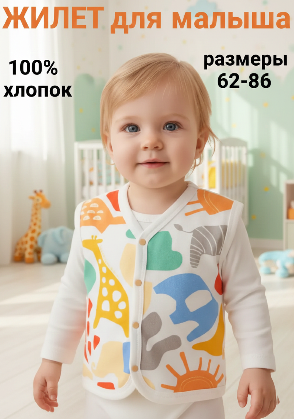 Жилет Deiko Baby D7509 - фото 4