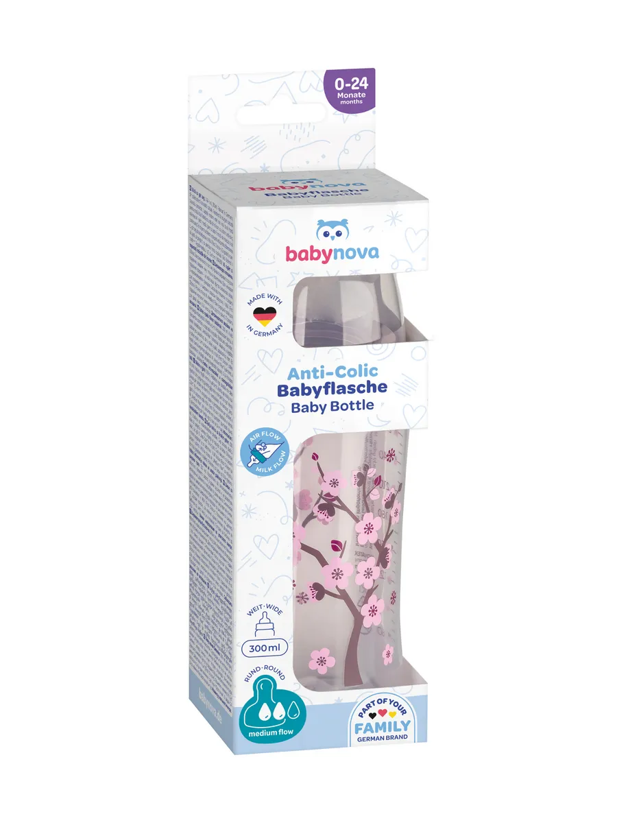 Бутылочка babynova 300 мл - фото 2