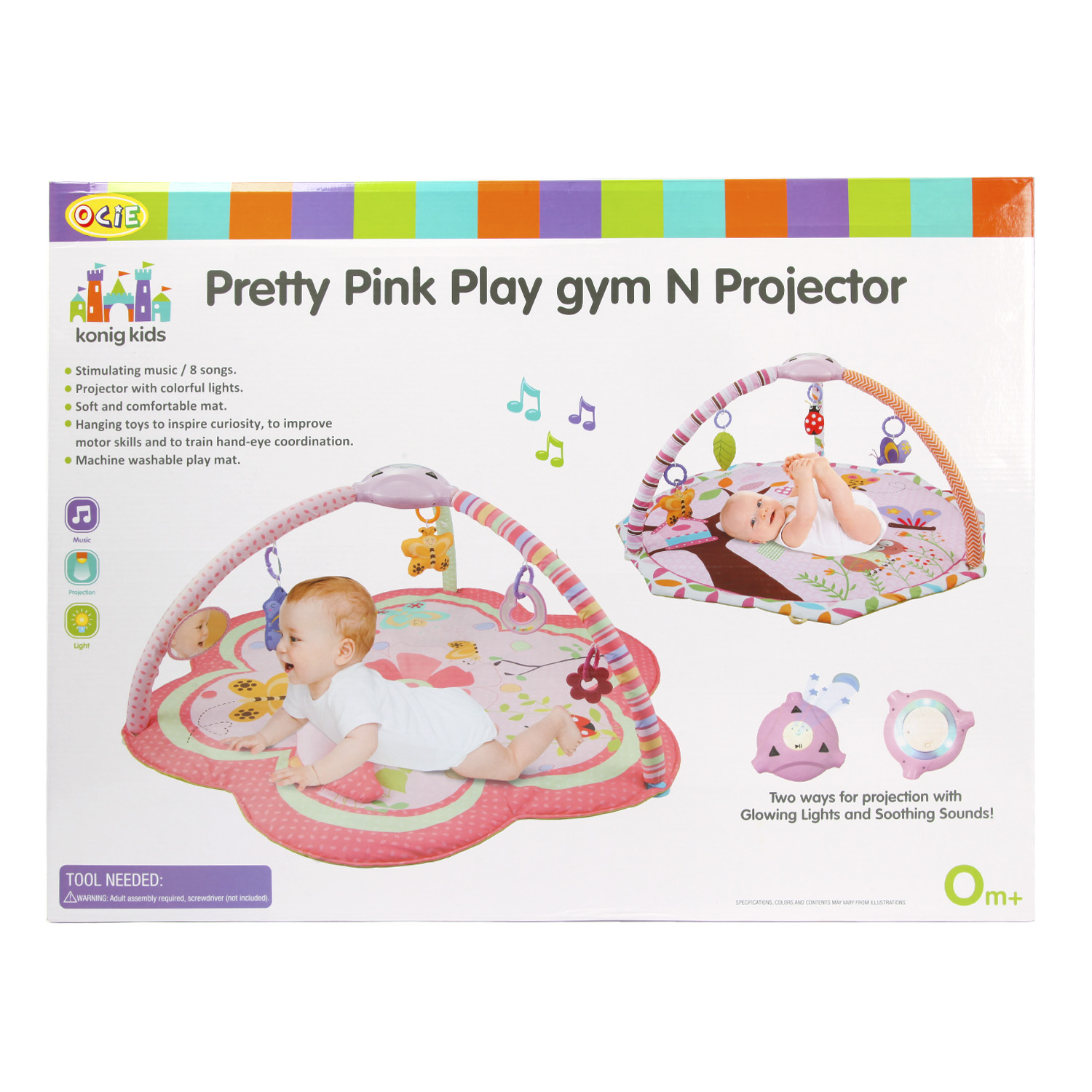 Коврик konig kids с дугами - фото 10