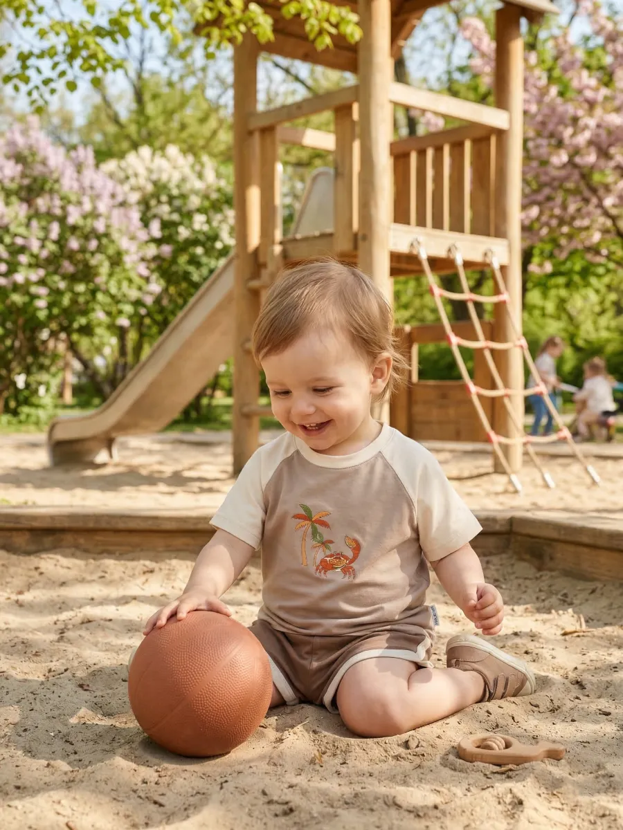 Костюм Супер Пупс кост/реглан/окант/латте/краб - фото 21