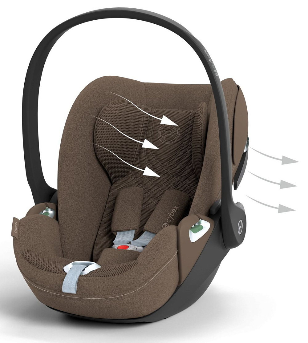 Автокресло Cybex Cloud T i-Size Isofix 0 (0 -13 кг) коричневый - фото 15