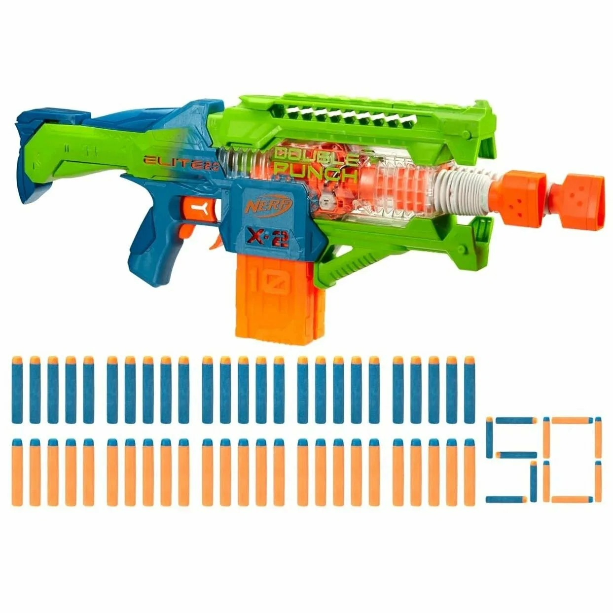 Бластер Nerf Elite Double punch - фото 1