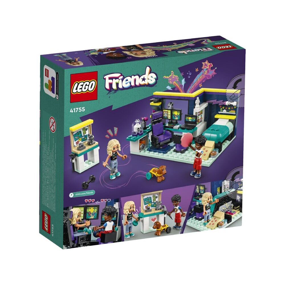 Конструктор LEGO Friends Комната Новы 41755 856 дет. - фото 2