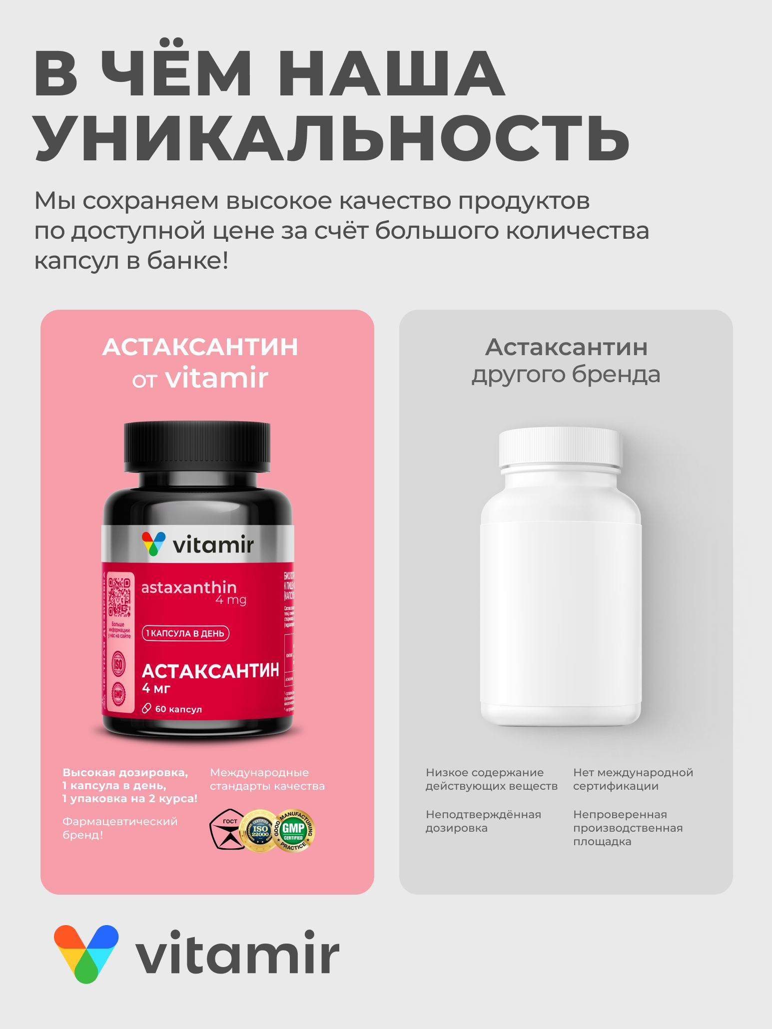 БАД для поддержания иммунитета VITAMIR иммунитет - фото 4