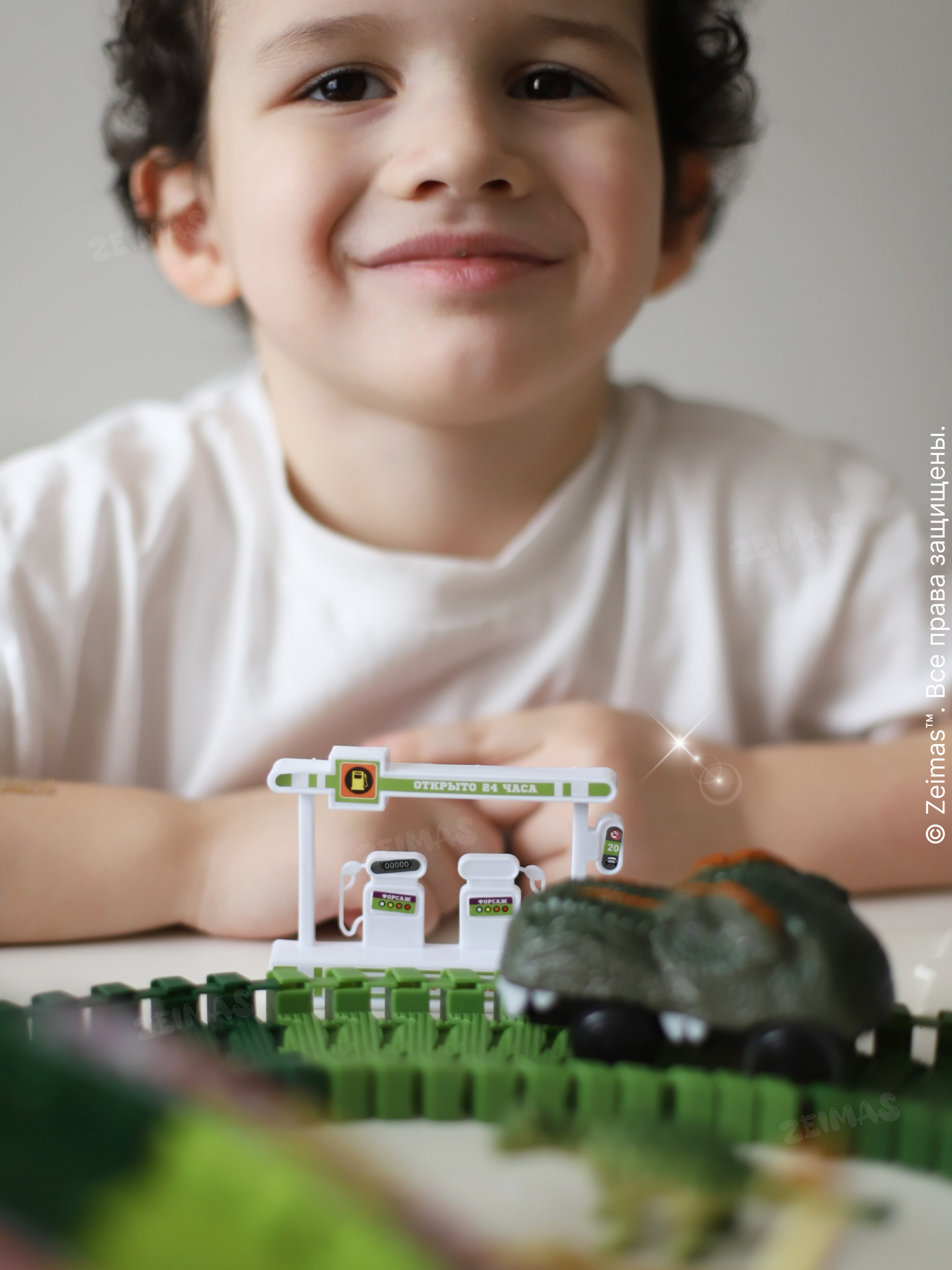 Конструктор Zeimas Дино трек 169 дет. в ассортименте - фото 21