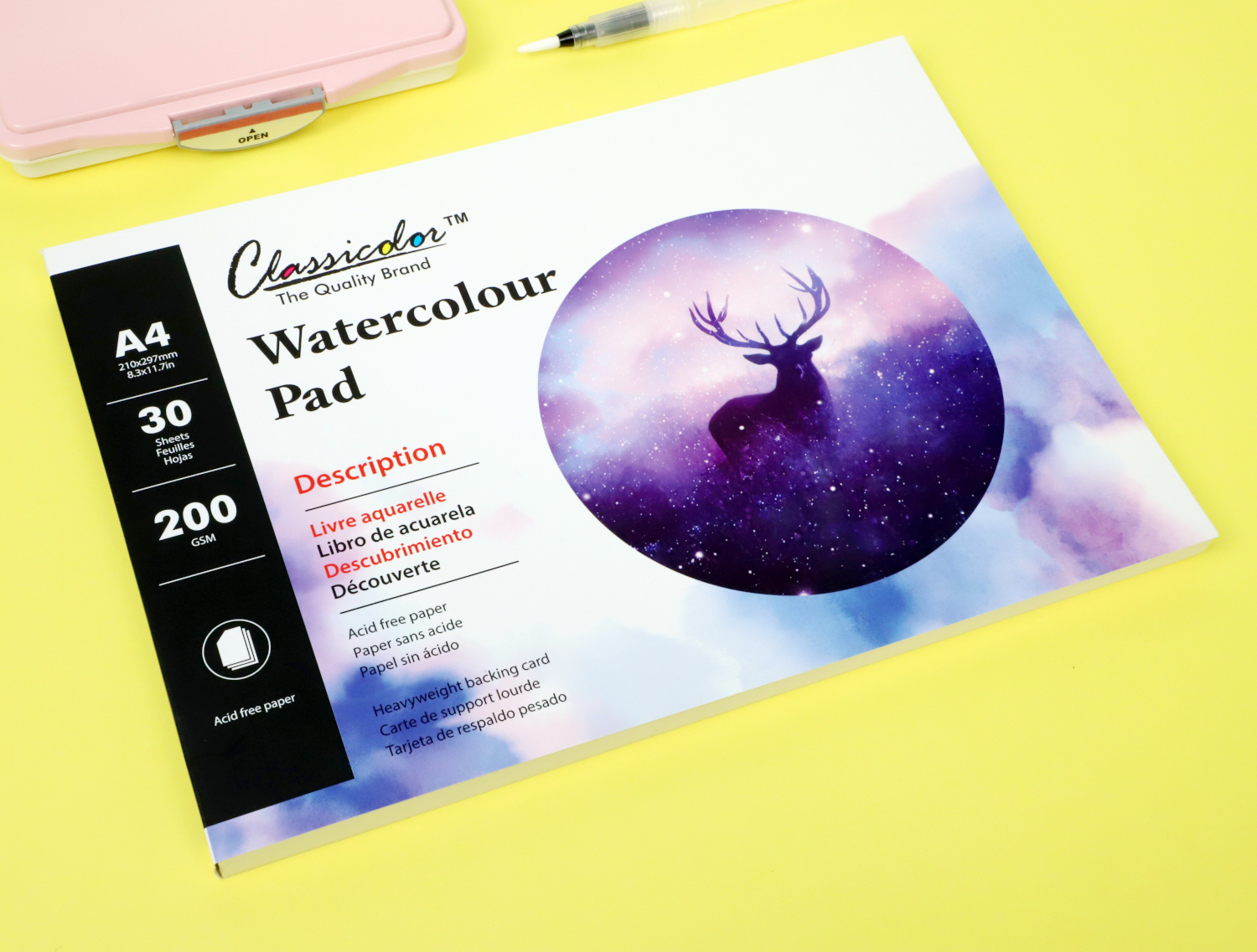 Художественная бумага, бумага для черчения Classicolor для графики 30 лист. - фото 2