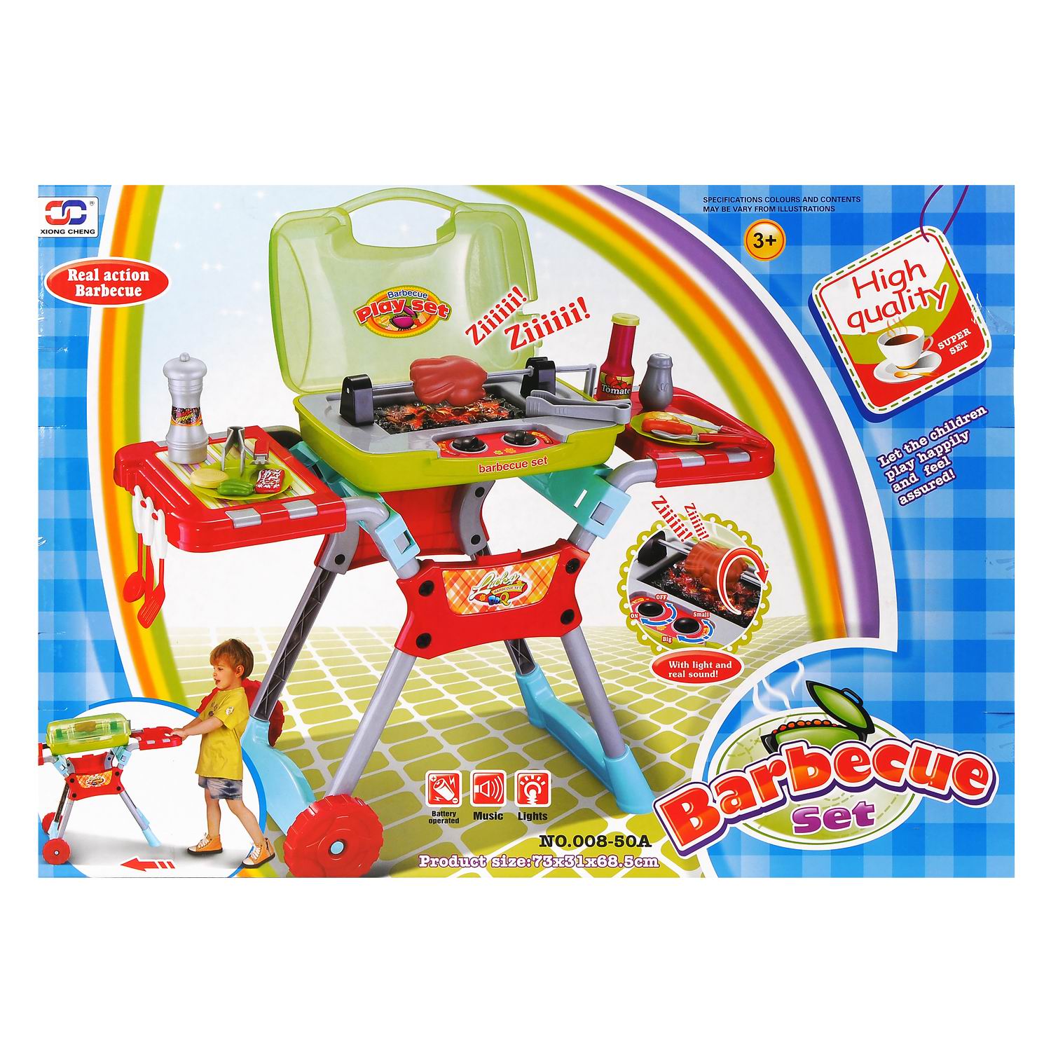Игрушка Abtoys посуда, продукты, плита - фото 2
