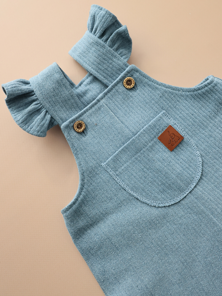 Полукомбинезон Bunnyphant Т241/джинс - фото 2